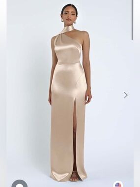 Jenny Yoo Hepburn in Pale Gold (Size 4 | Never Worn/NWT)